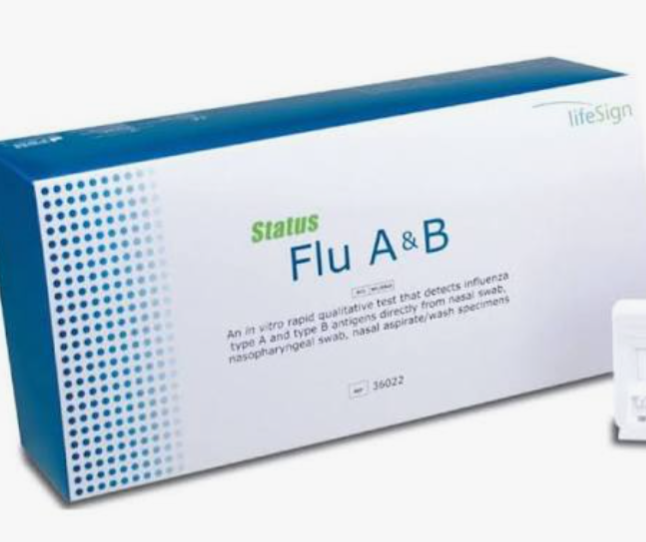 Status Flu Influenza A & B Tests, 10 Minute Results, Each