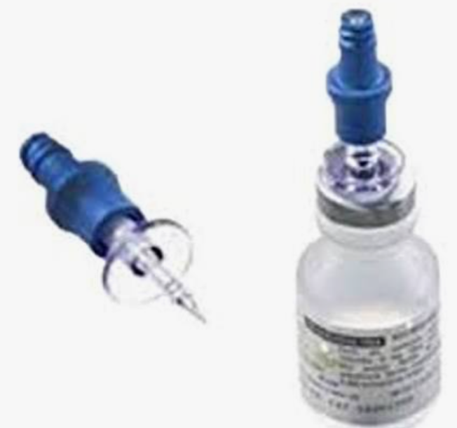 Clave Multidose Vial Access Spike, Box/50, Vial Adaptor, ICU Med