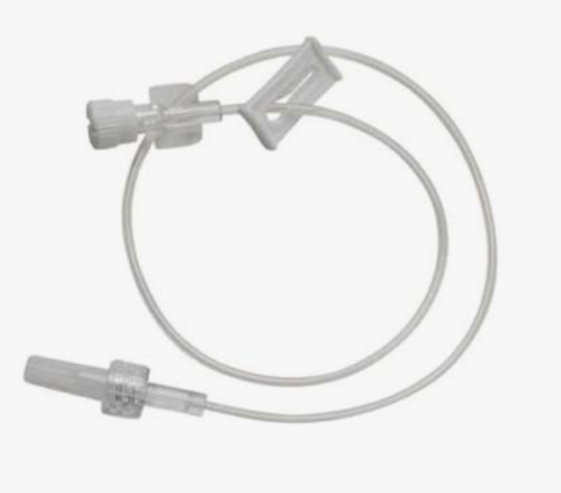 15" , Mini Bore, IV Extension Set, Needle Free Luer Lock Connect, DEHP free, Box/50