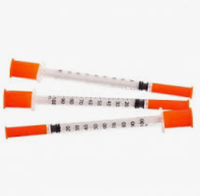 0.5mL, 30G x 5/16", Insulin Syringes, EasyTouch