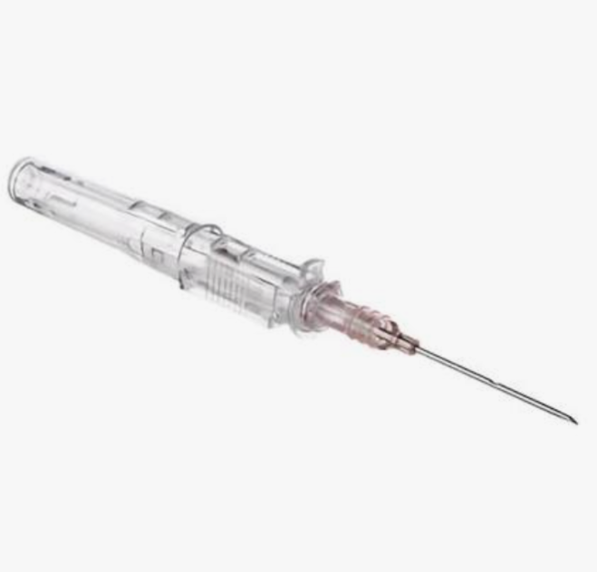 20G x 1", ViaValve, Box/50, IV Catheters w/ Blood Control, Pink