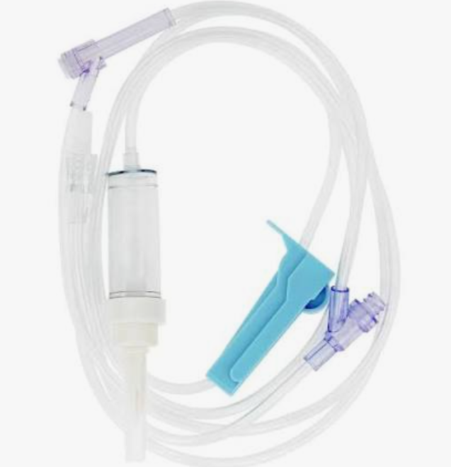 83", 10 Drop w/ Clave Drip Chamber, Admin Set, 50/Box