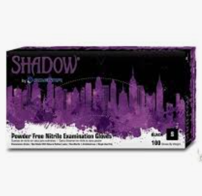 Large, 4 mil, Purple, Precision Nitrile Gloves, Box/100