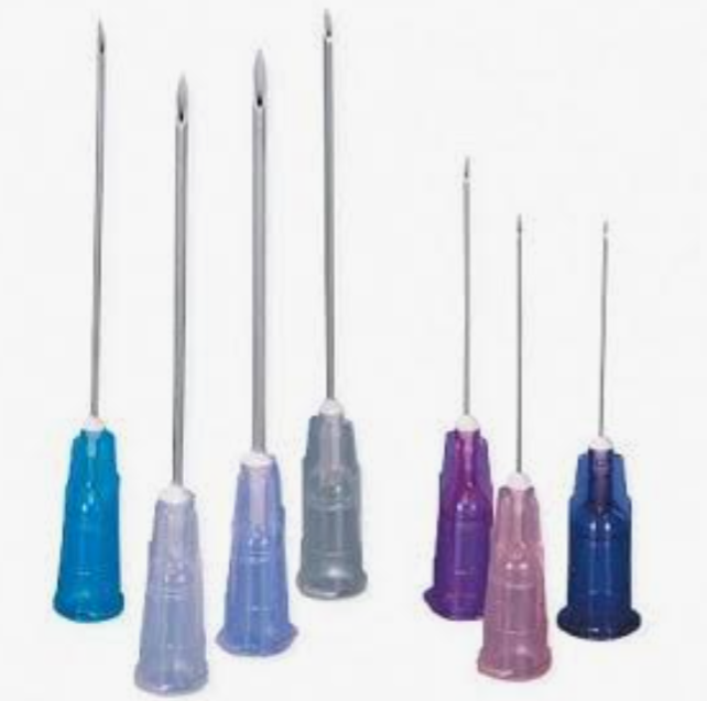 26G x 0.5", Hypodermic Needles, 100/Box