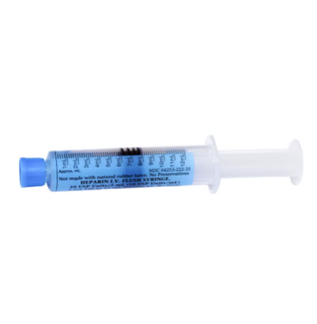 Heparin IV Flush Heparin Sodium, Porcine, Preservative Free 10 U / mL Solution 5 mL Fill in 12 mL Syringe