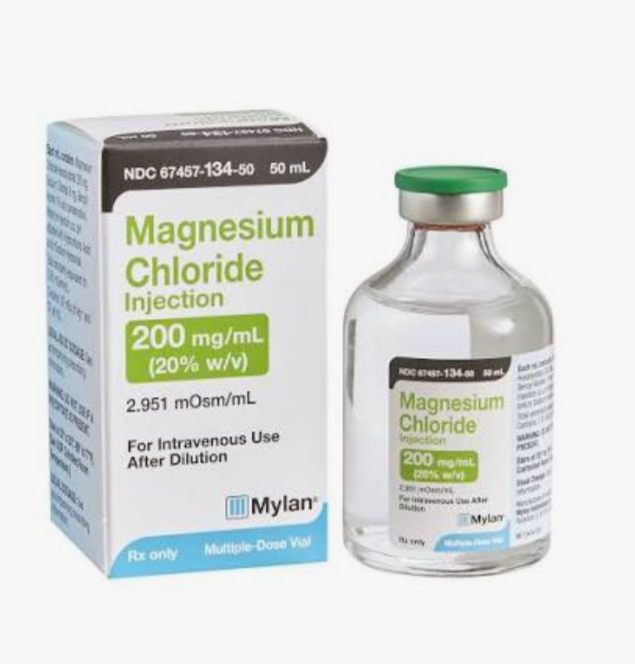 Magnesium Chloride 200 mg / mL Multi-Dose Vial, 50 mL, NDC: 67457-0134-50