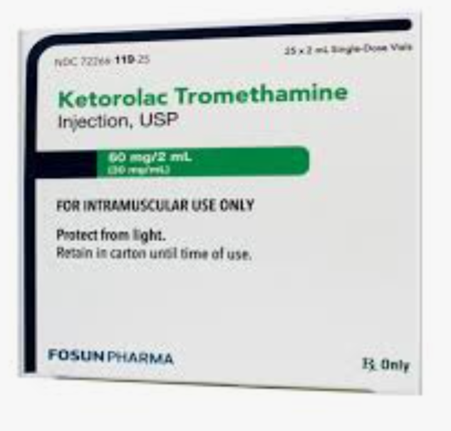 Ondansetron (Zofran), 25/Box, 2mg/mL, Single Dose Vials, NDC: 72266-0123-25