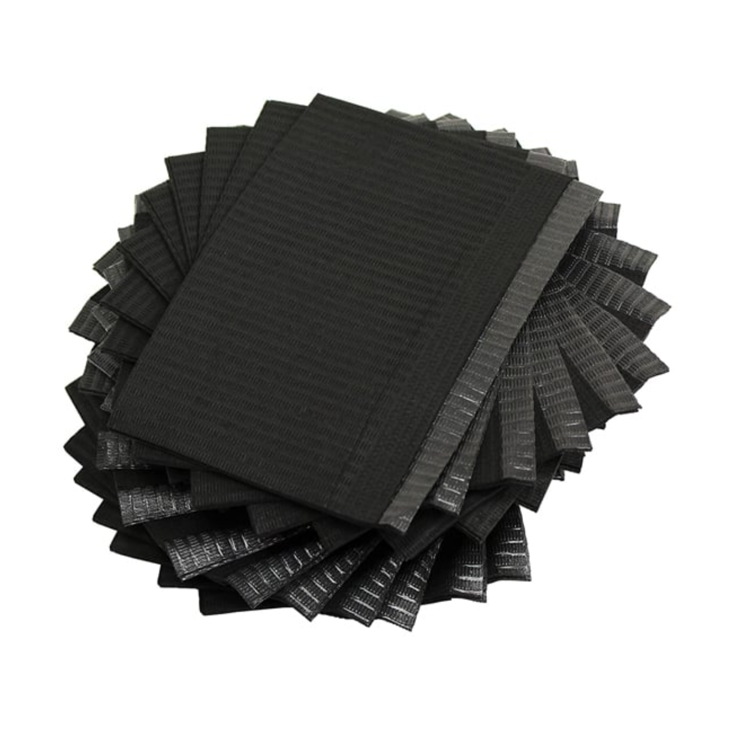 Patient Bib, 125/Pack, 13" x 18" Black