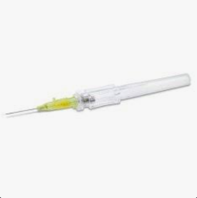 24G x 3/4", Supercath, 50/Box, Blood Control, IV Catheters