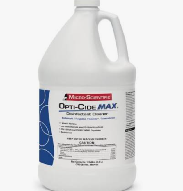 Opti-Cide Max Disinfectant Cleaner, 1 Gallon