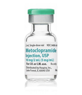 Metoclopramide (Reglan), Each, HCL, Single Dose Vials, NDC: 0409-3414-18