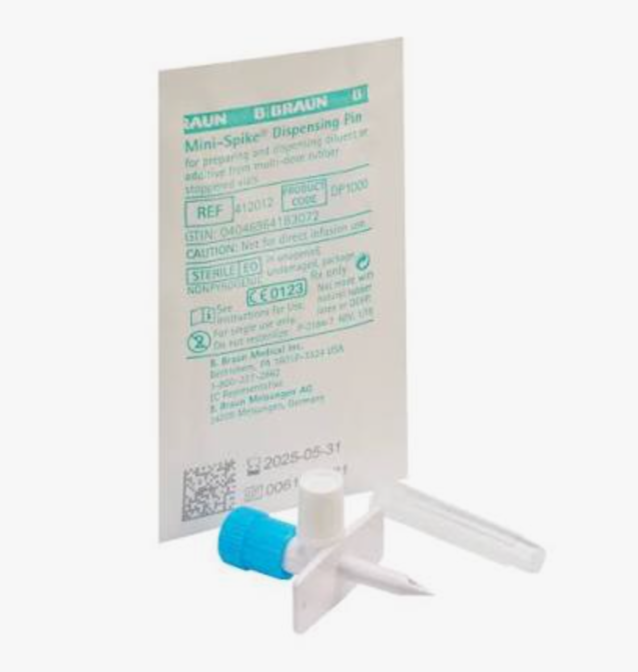 MINI-SPIKE IV Additive Dispensing Pin, BBraun, Box/50